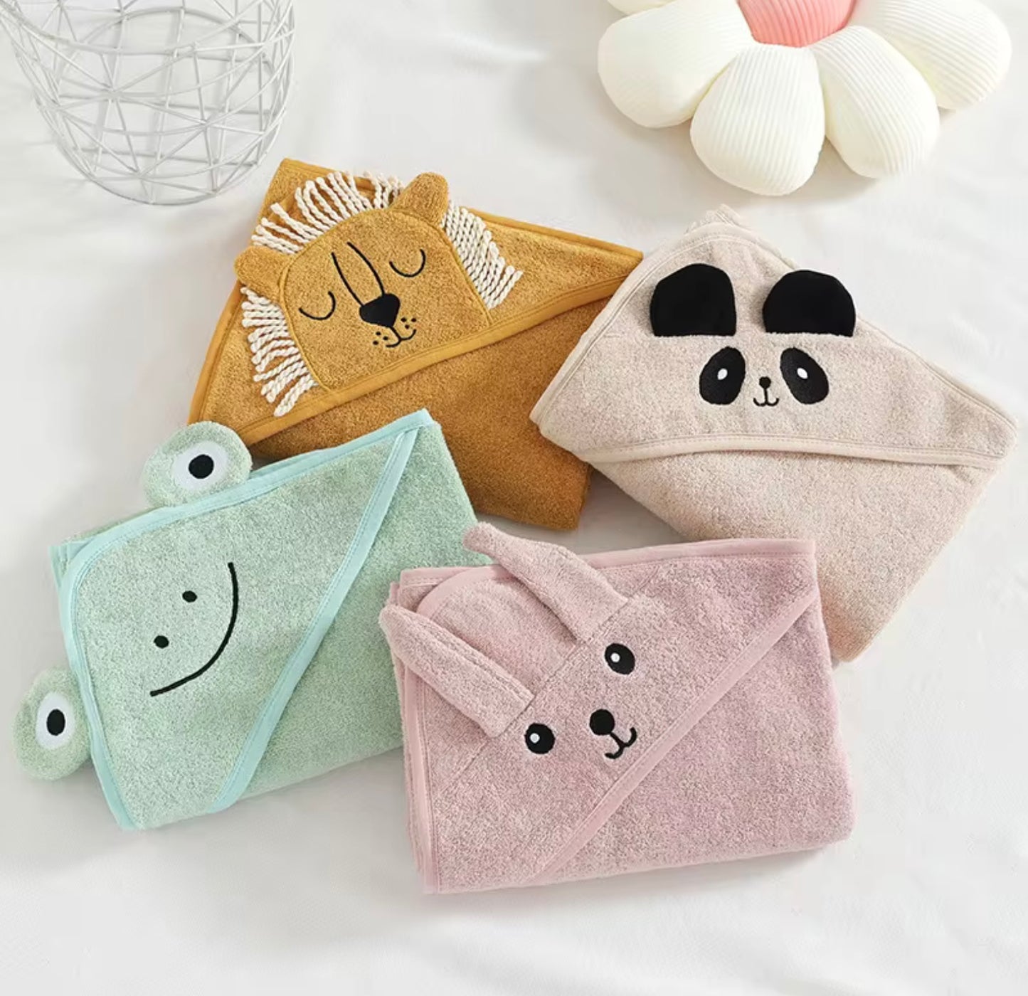ORGANIC COTTON BREATHABLE BATH TOWEL