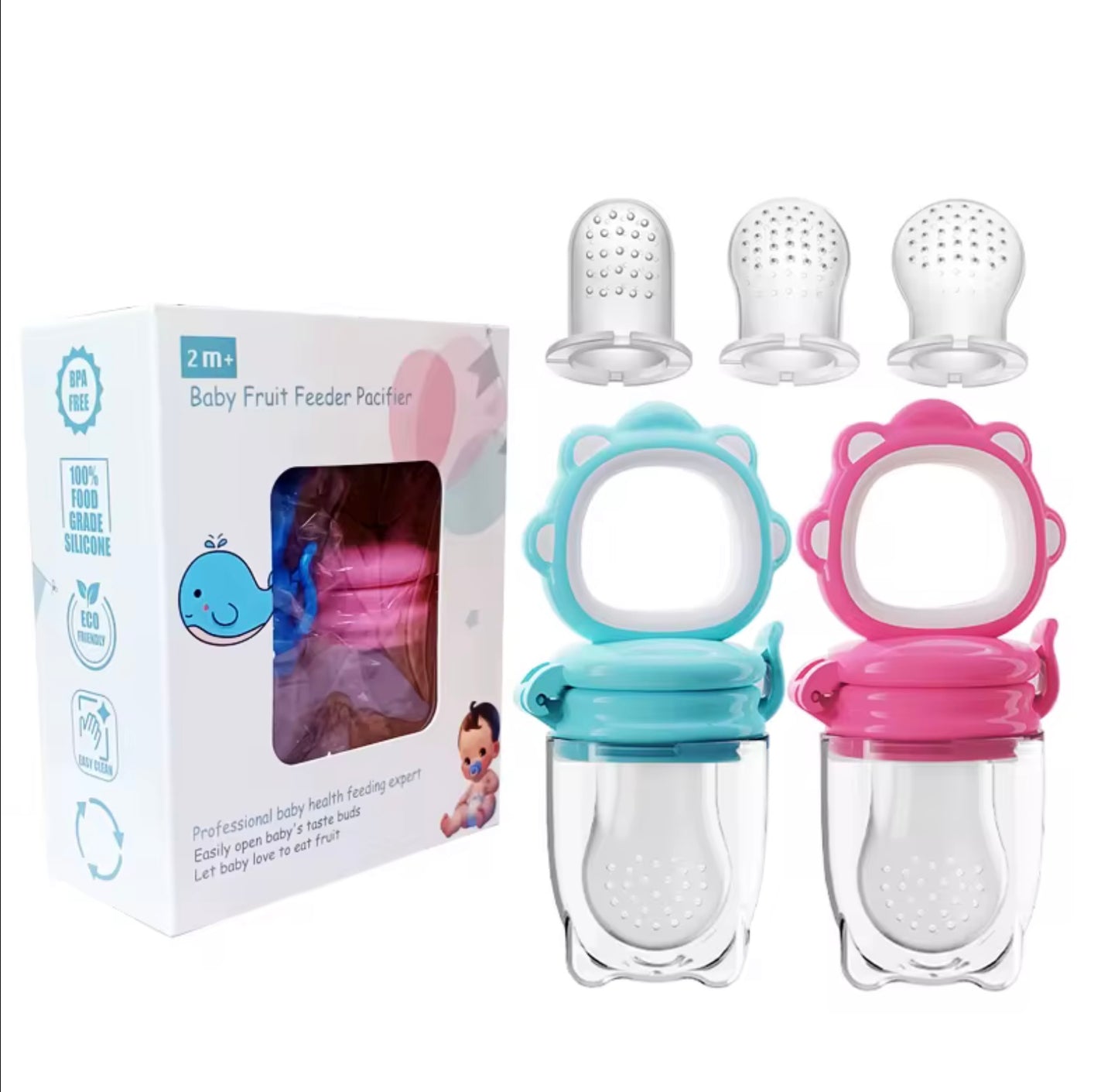 "THE TEETHING BOX" - BPA FREE SILICONE TEETHING TOYS