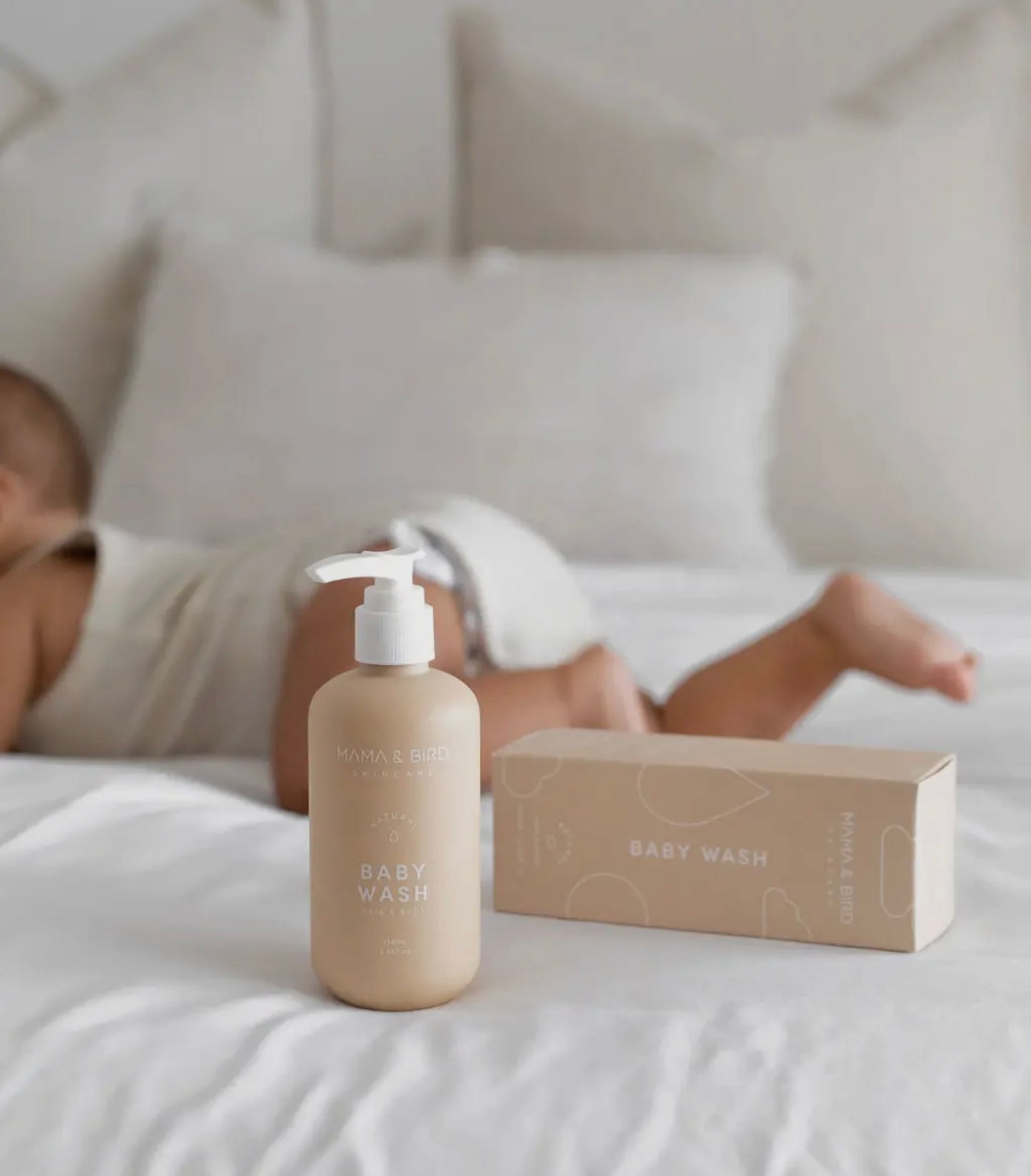 MAMA & BIRD GENTLE DAILY USE HAIR AND BODY BABY WASH