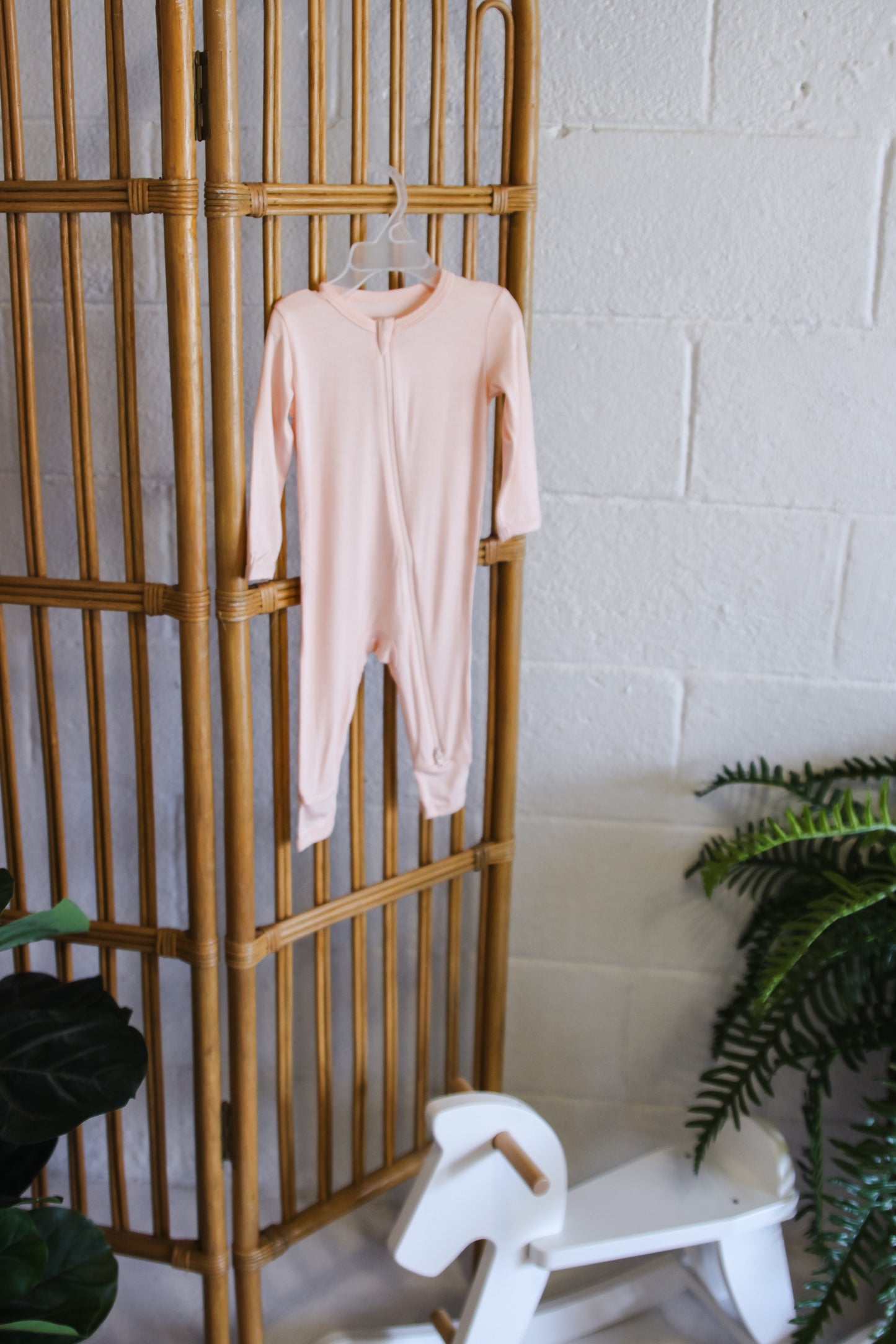 100% BAMBOO FIBER BABY LOUNGE & SLEEP ROMPER