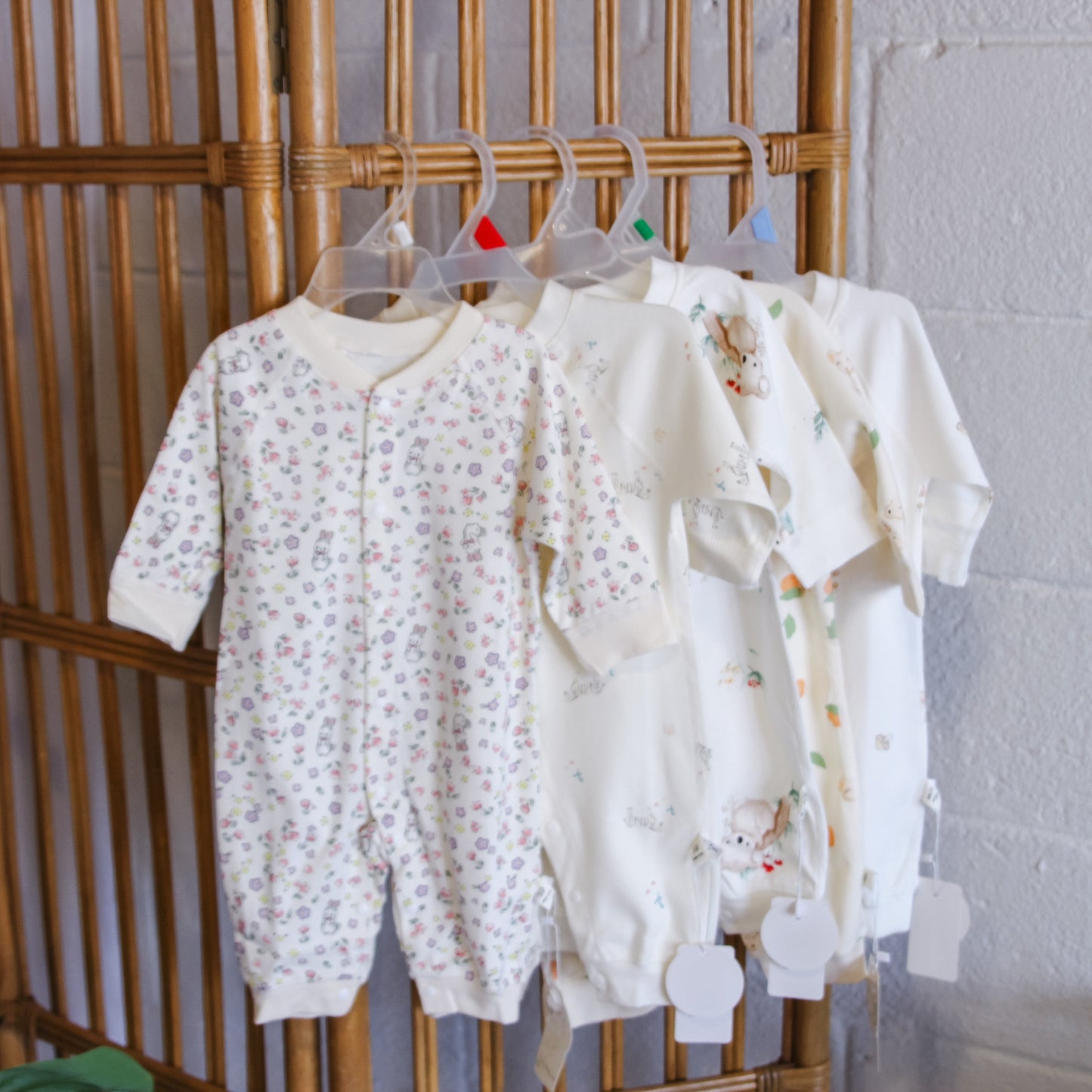 100% COTTON BABY LOUNGE ROMPERS