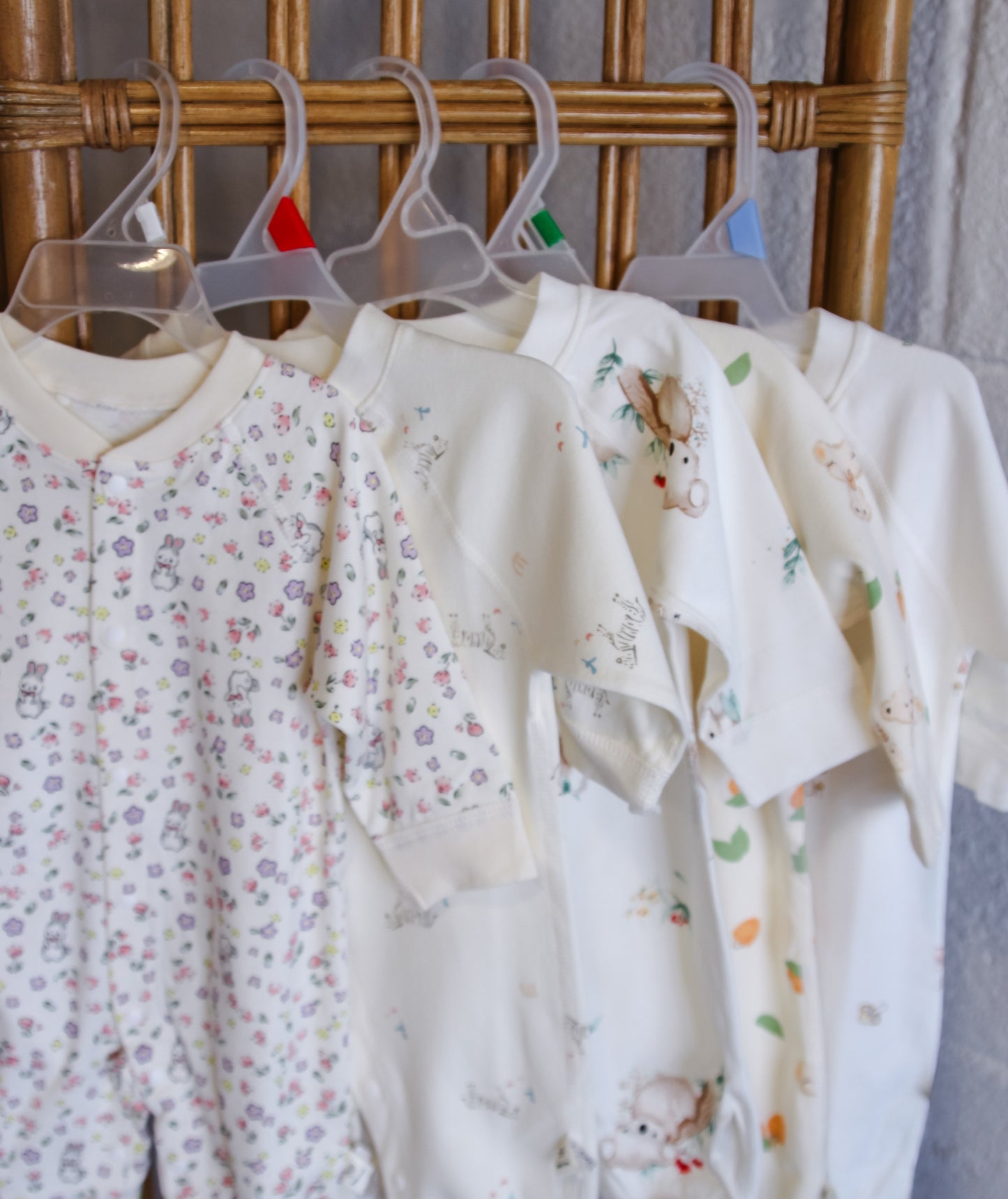 100% COTTON BABY LOUNGE ROMPERS