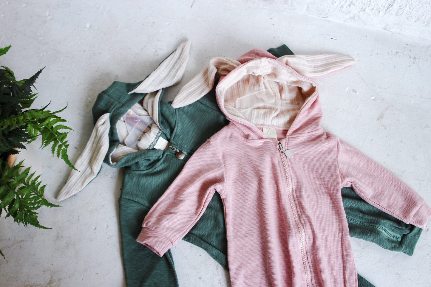 COTTON BUNNY ONESIE