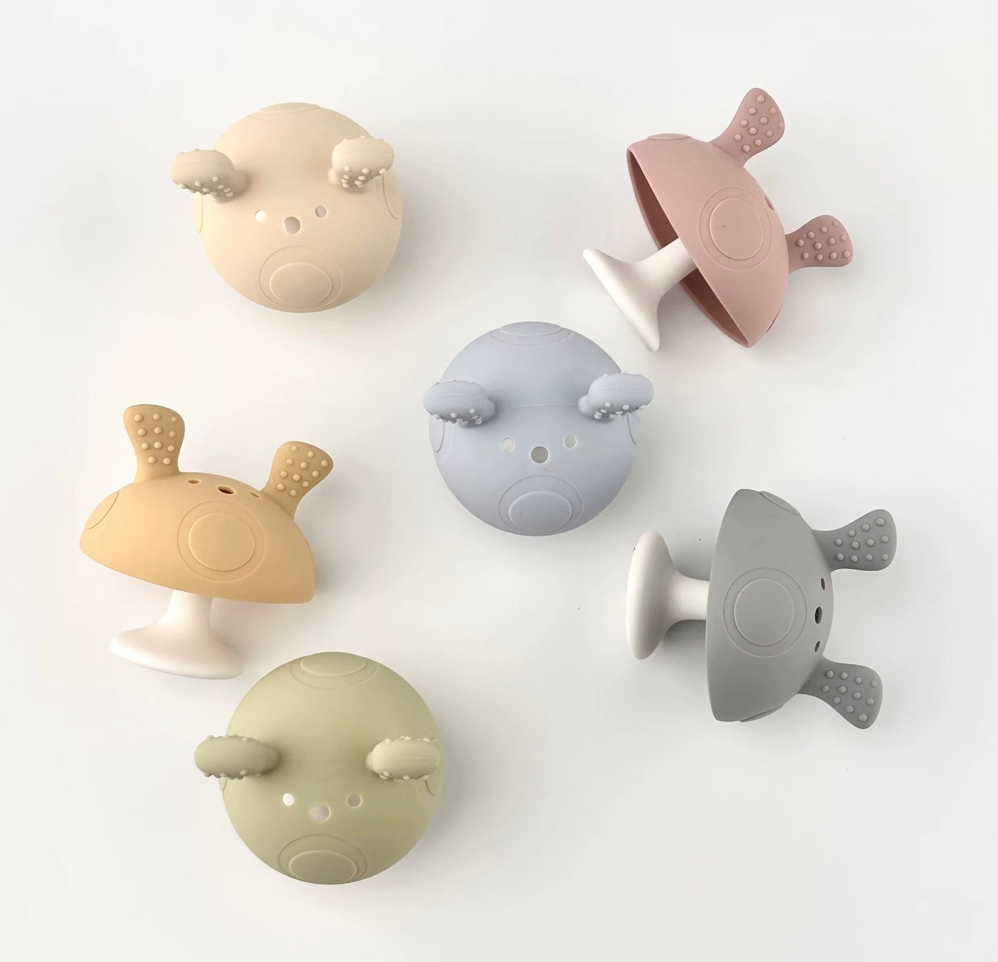 CE CERTIFIED BPA FREE SENSORY TEETHING SILICONE TOY