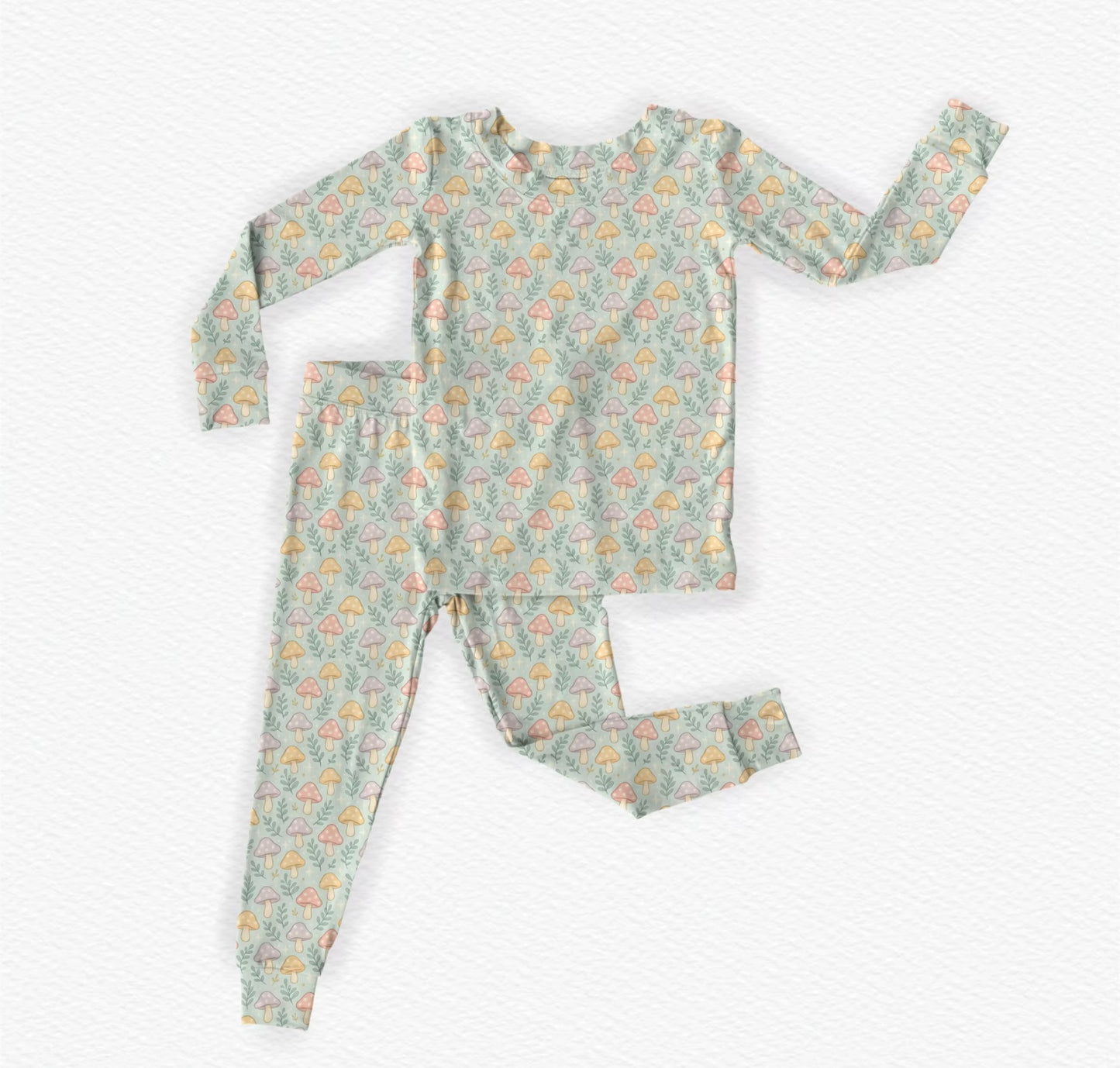 “Mellow Mushroom”- All Seasons Bamboo Sleepwear