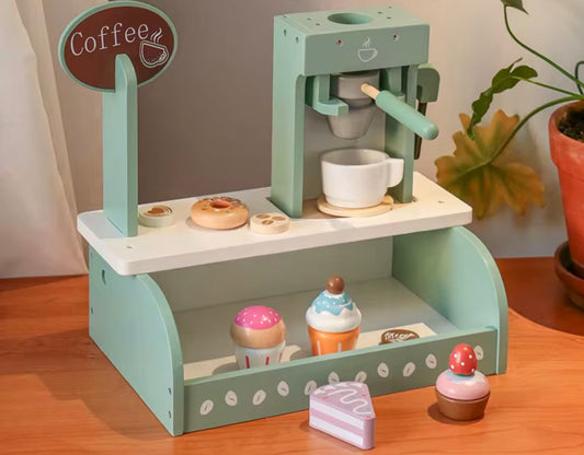 Montessori Wooden Play Coffee Shop