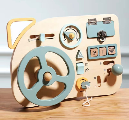 Montessori Wooden Educational Busy Board