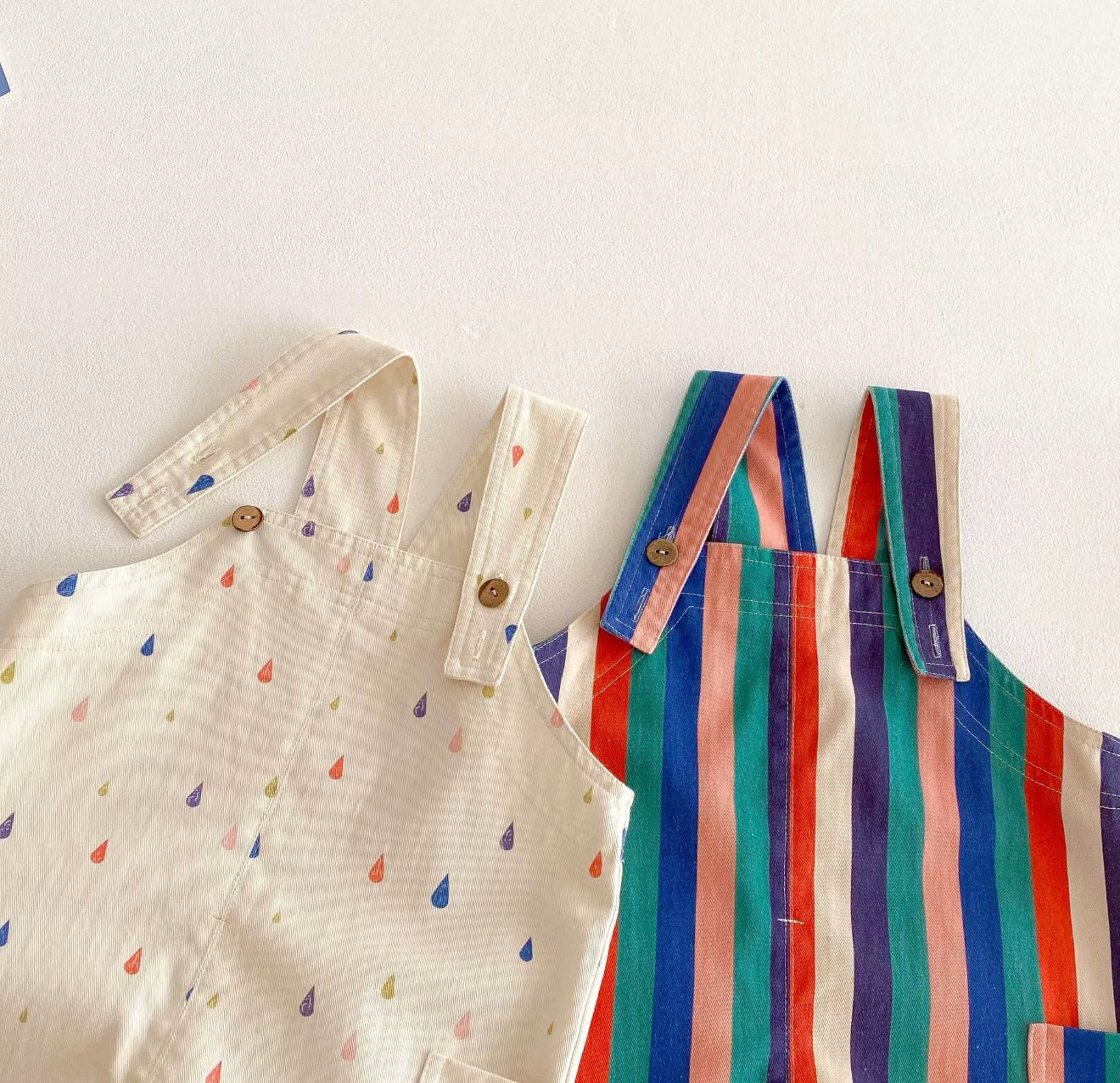 100% Cotton oversized Overalls