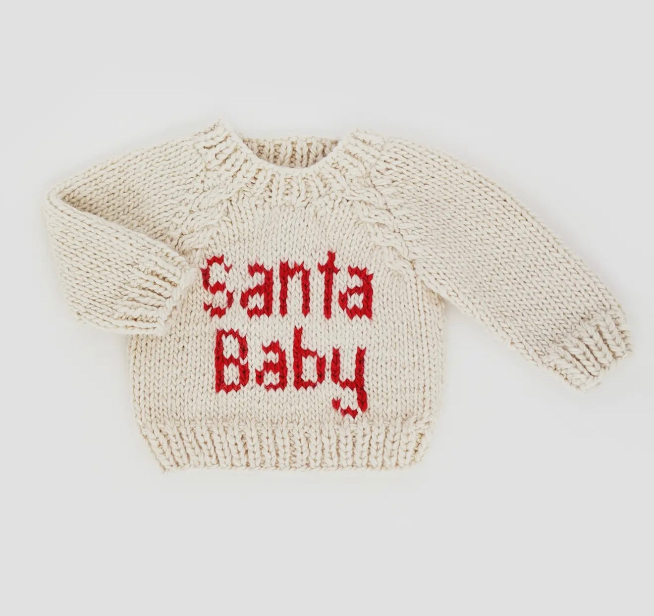 Santa Baby Holiday Sweater - Ethically Sourced & Eco- Friendly
