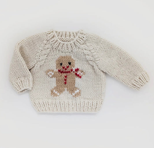 Gingerbread Holiday Sweater - Ethically Sourced & Eco- Friendly