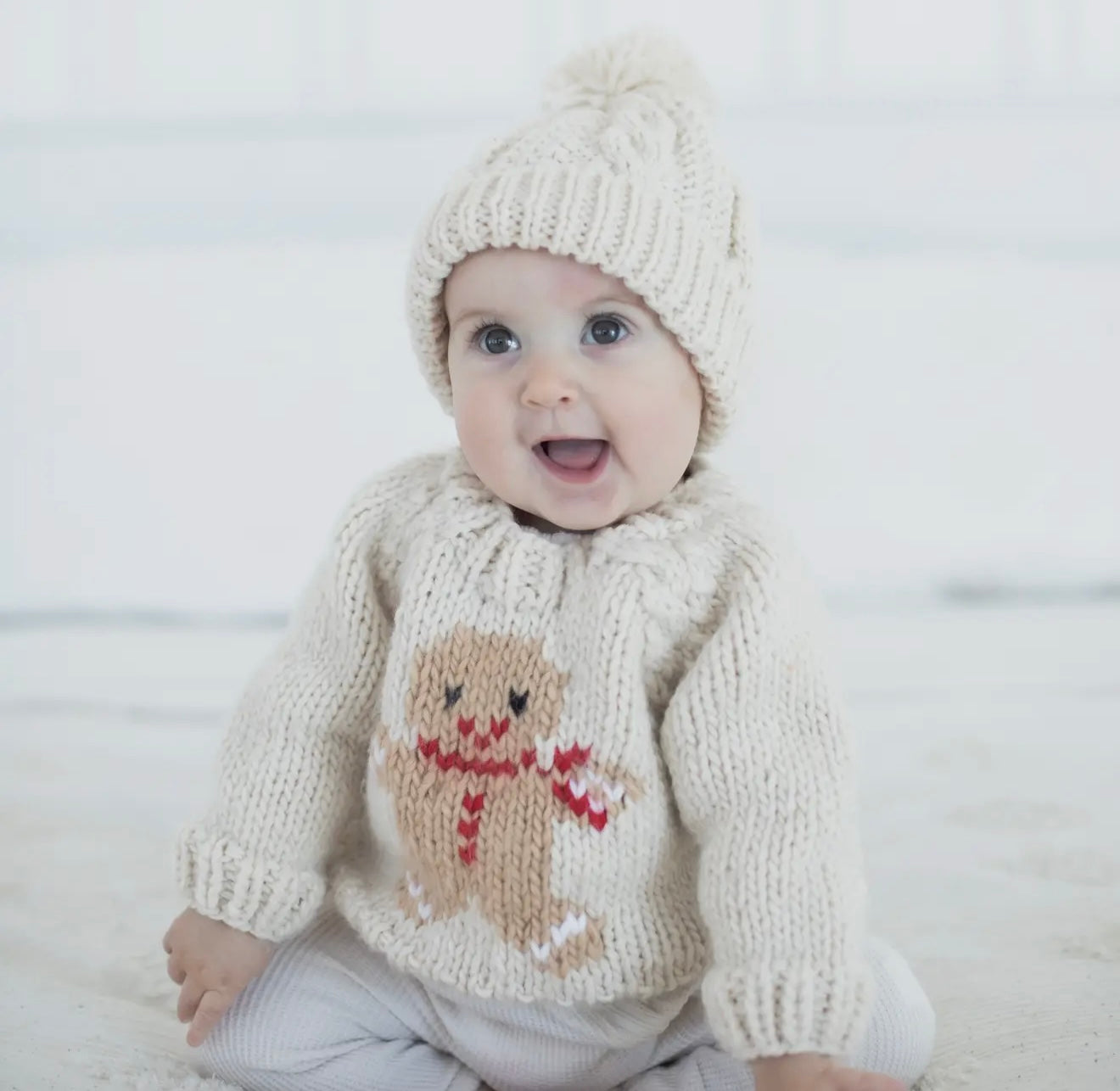 Gingerbread Holiday Sweater - Ethically Sourced & Eco- Friendly