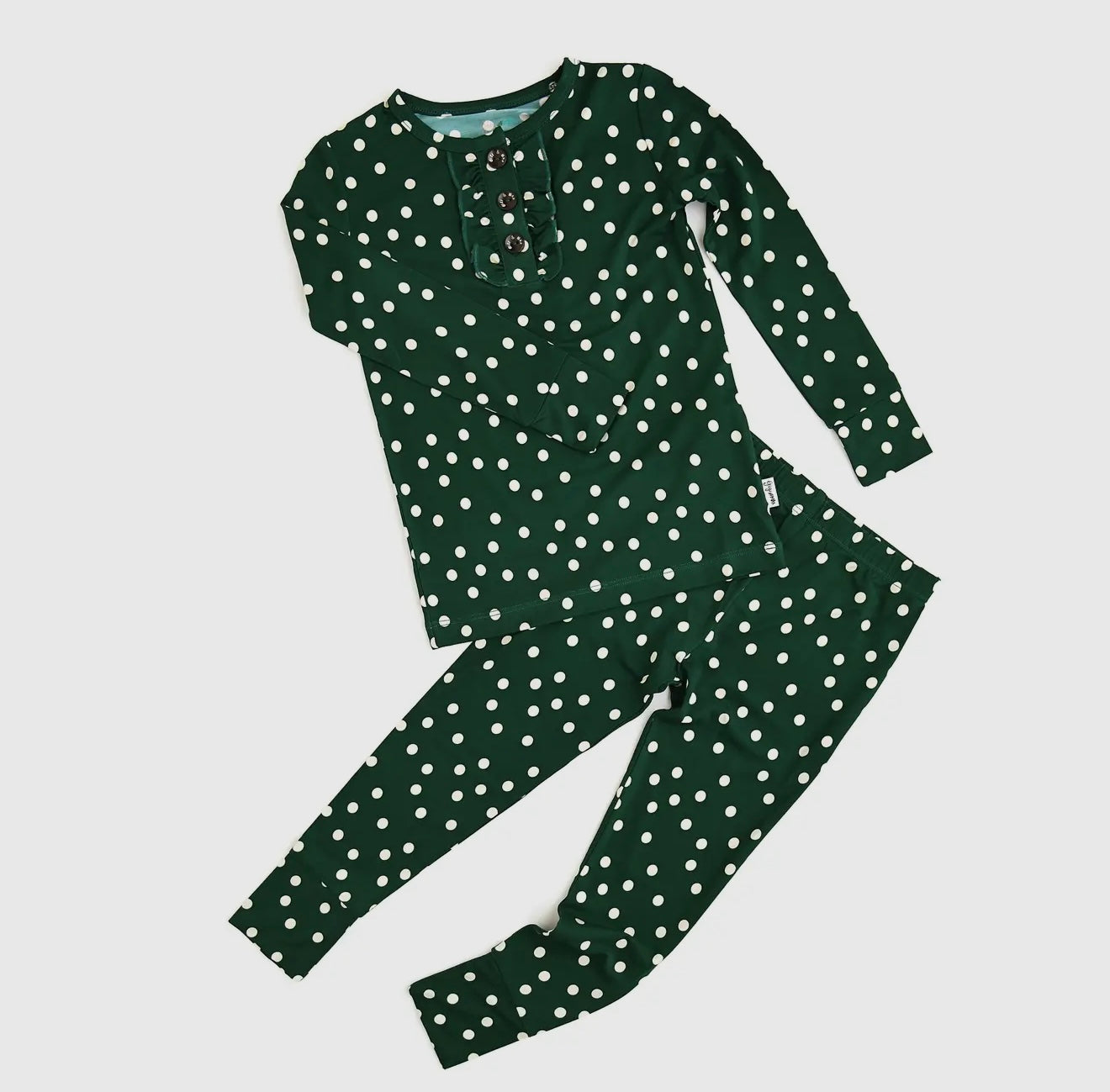 Dottie Ruffle Matching Bamboo Outfit - By Gigi & Max