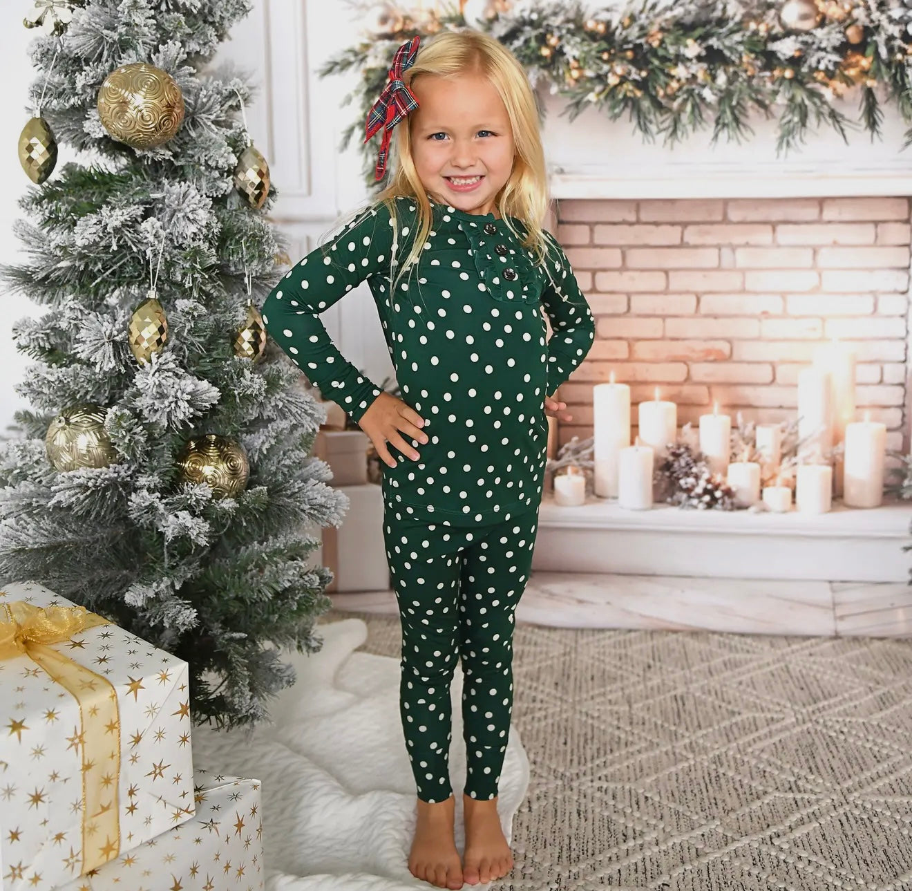 Dottie Ruffle Matching Bamboo Outfit - By Gigi & Max