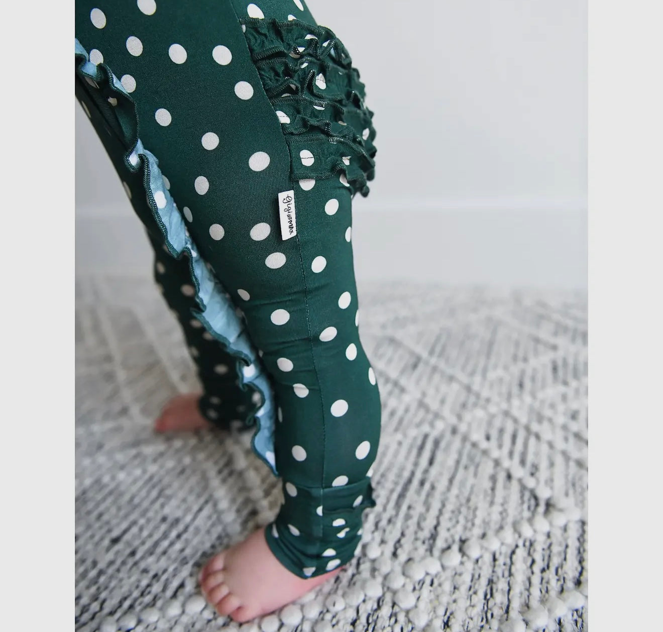 Dottie Ruffle Matching Bamboo Outfit - By Gigi & Max