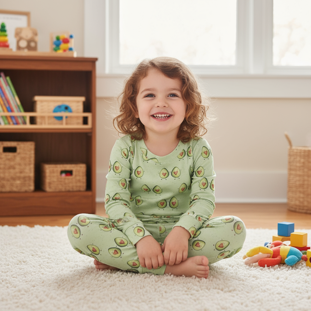 “Avocado please”- All Seasons Bamboo Sleepwear