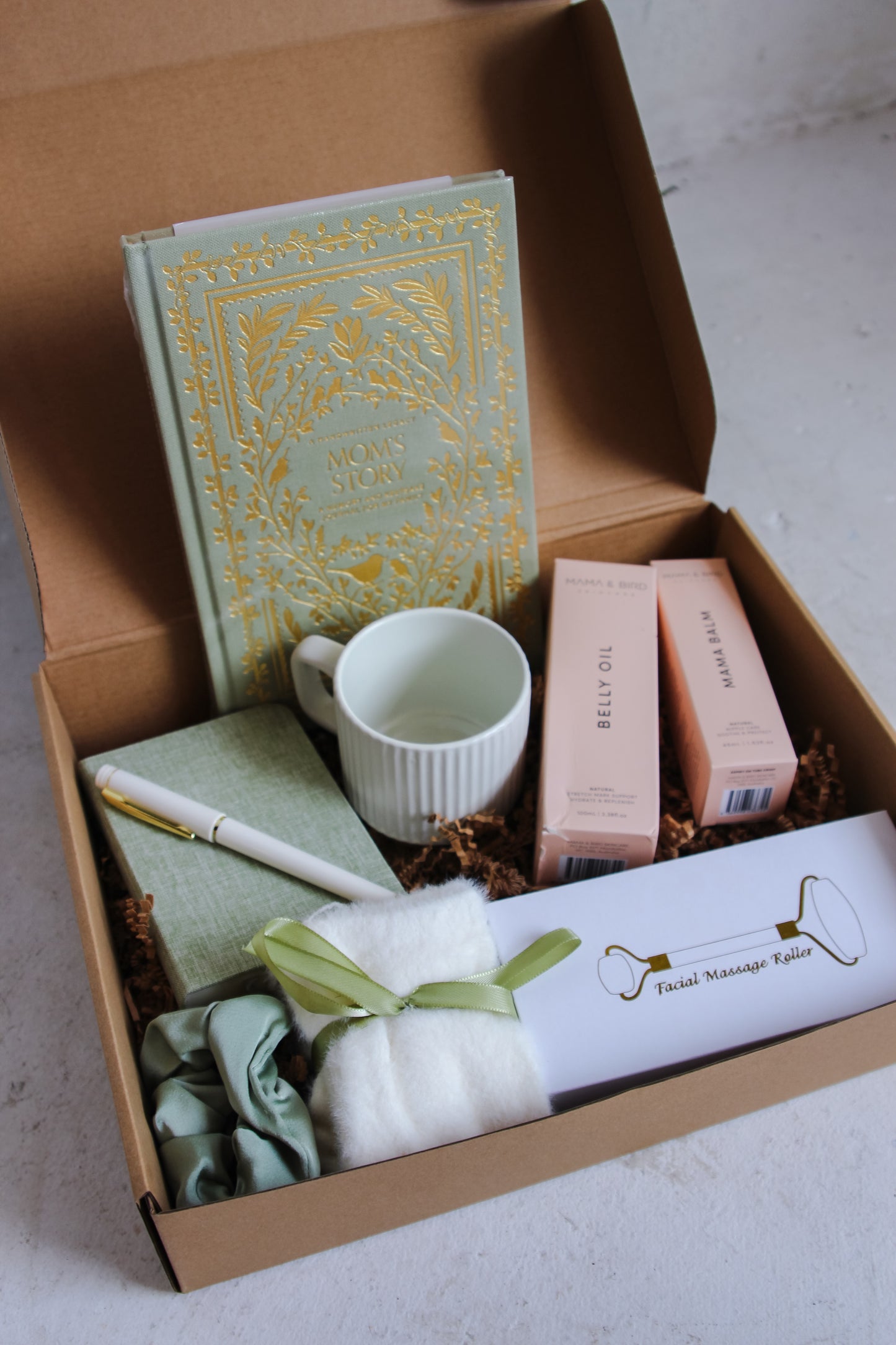 MOMMY CARE PACKAGE WITH MAMA & BIRD BELLY OIL & NIPPLE CARE BALM
