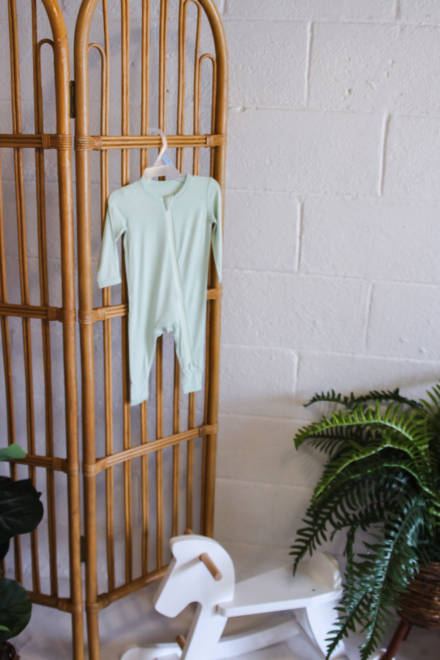 100% BAMBOO FIBER BABY LOUNGE & SLEEP ROMPER